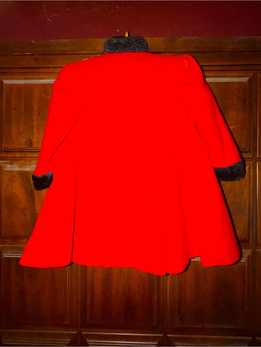 Vtg Rothschild wool coat and hat & muff size 5